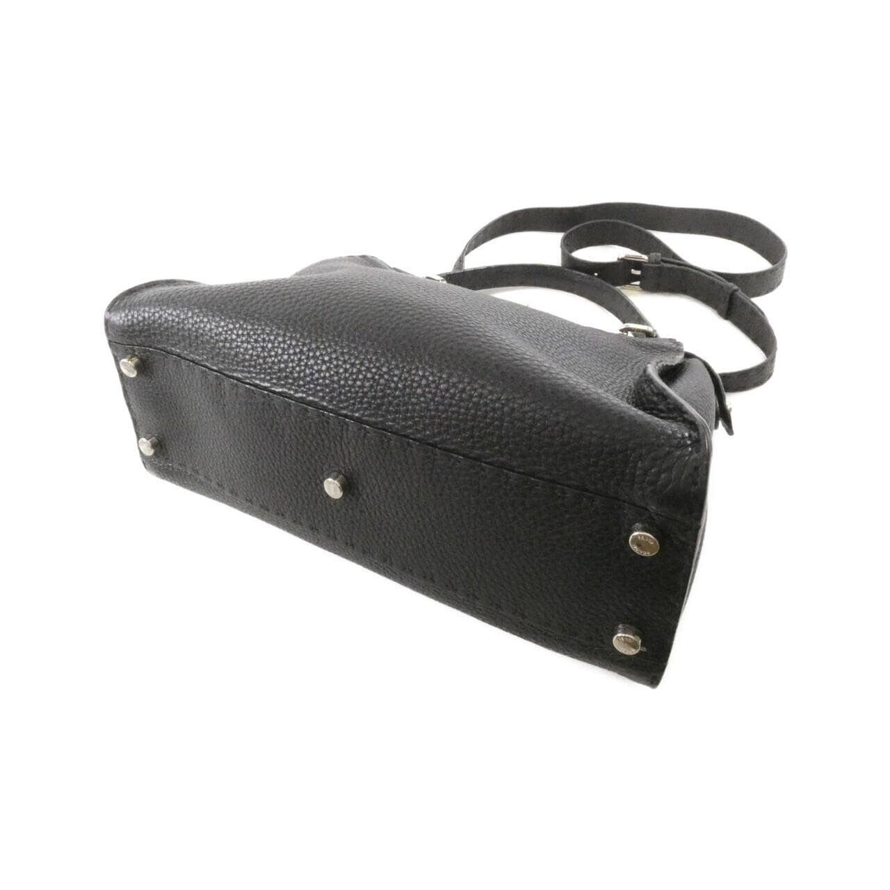 FENDI Peekaboo 8BN290 Q0J Handbag Black - Thumbnail 2