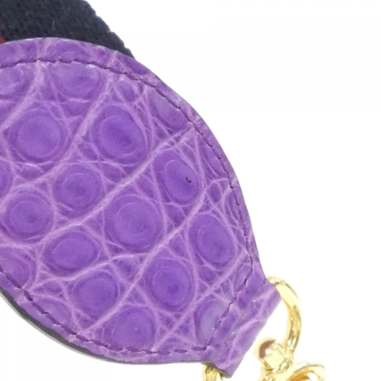GUCCI 470271 Bag Crocodile Purple Crocodile Rank A - Thumbnail 7
