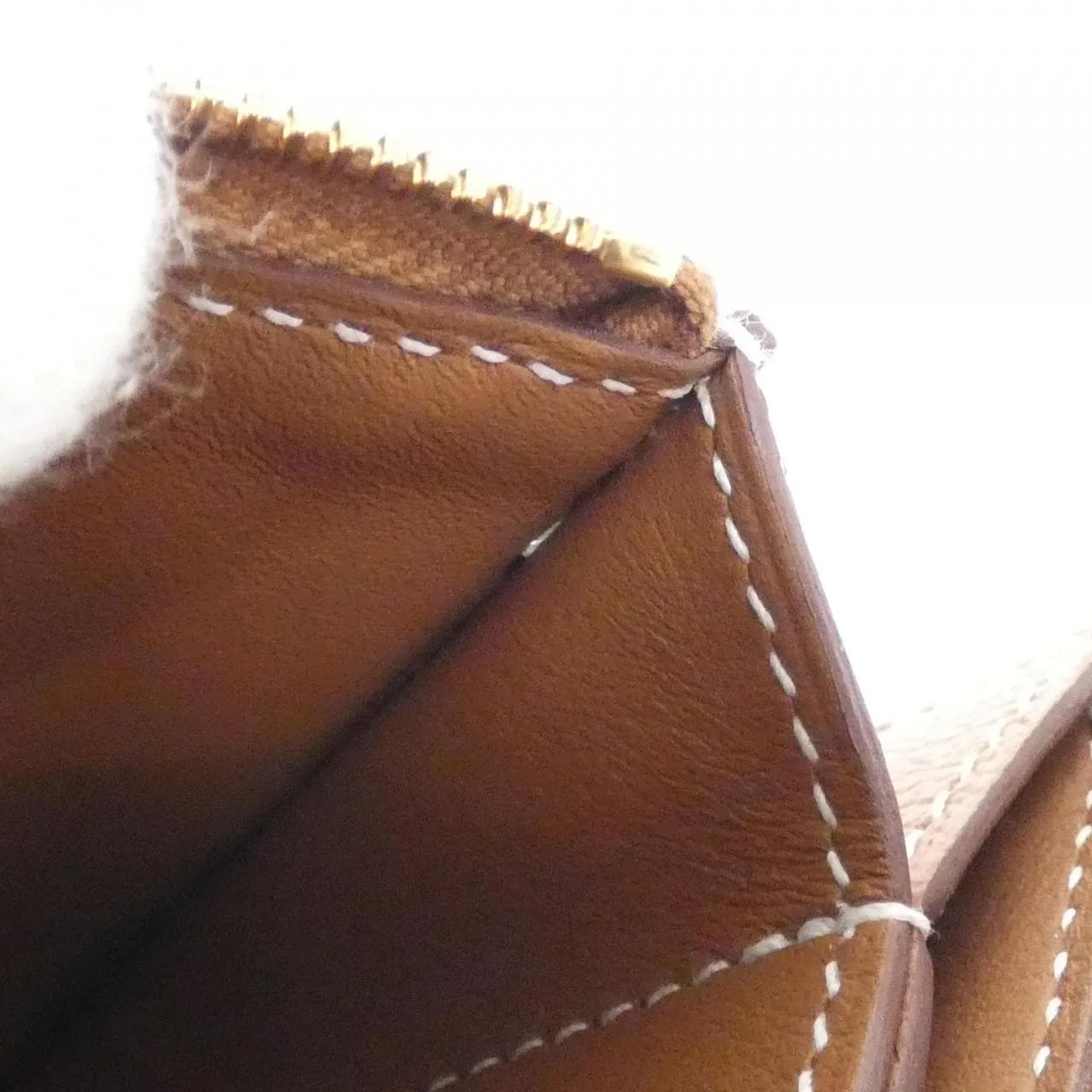 HERMES 086311CC Card Case 金色 中古品A - 縮圖 10