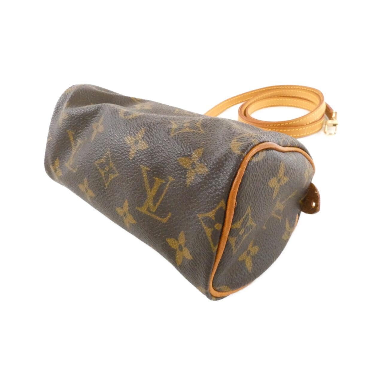 LOUIS VUITTON Speedy M41534+J00145 Boston Monogram Black Monogram - Thumbnail 2