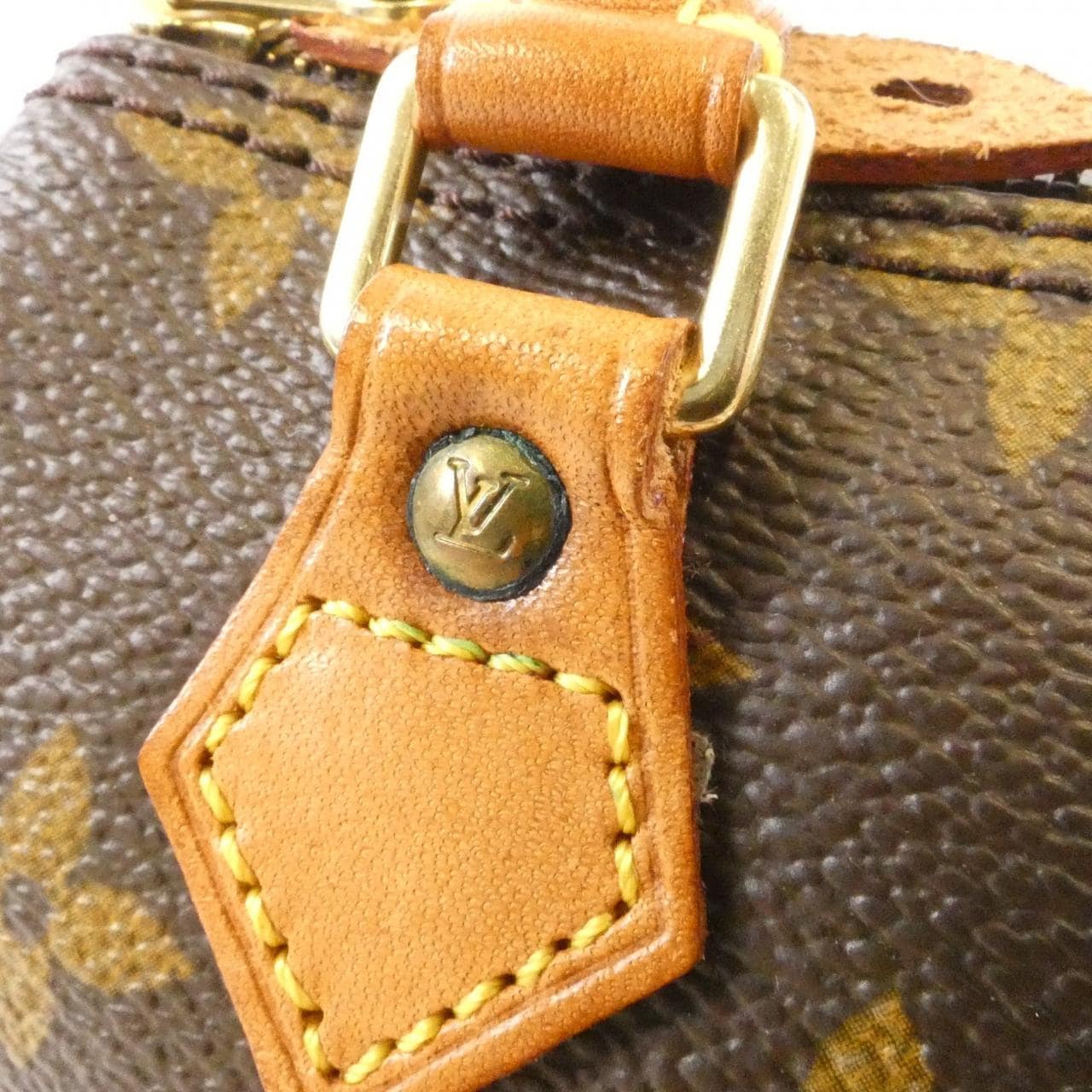 LOUIS VUITTON Speedy M41534+J00145 Boston Monogram Black Monogram - Thumbnail 3