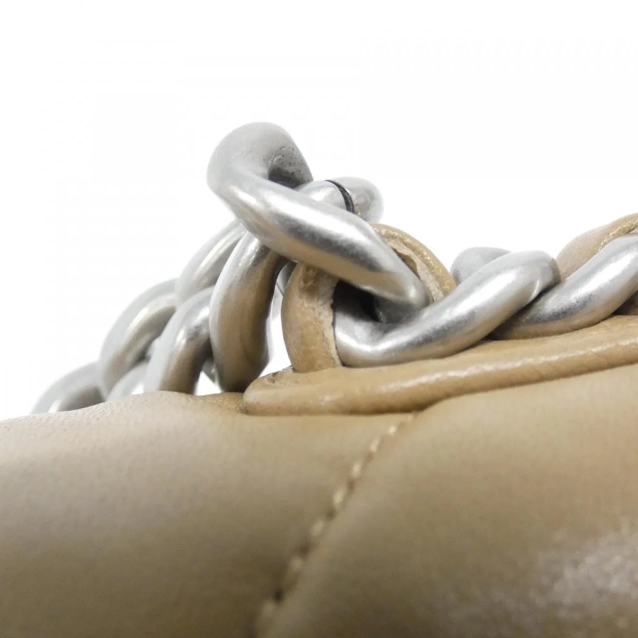 CHANEL Chanel 19 AS1160 Shoulder Lambskin 米色 羊皮 中古品A - 縮圖 6