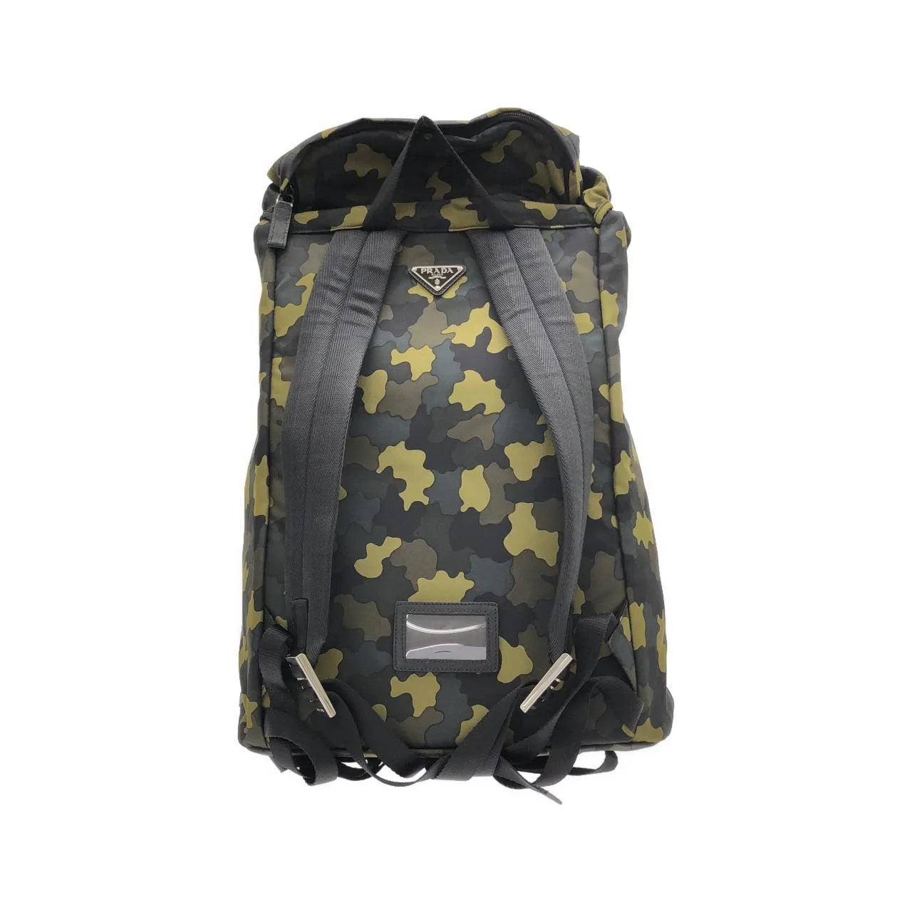 PRADA V136 Backpack 銀色 中古品A - 縮圖 2