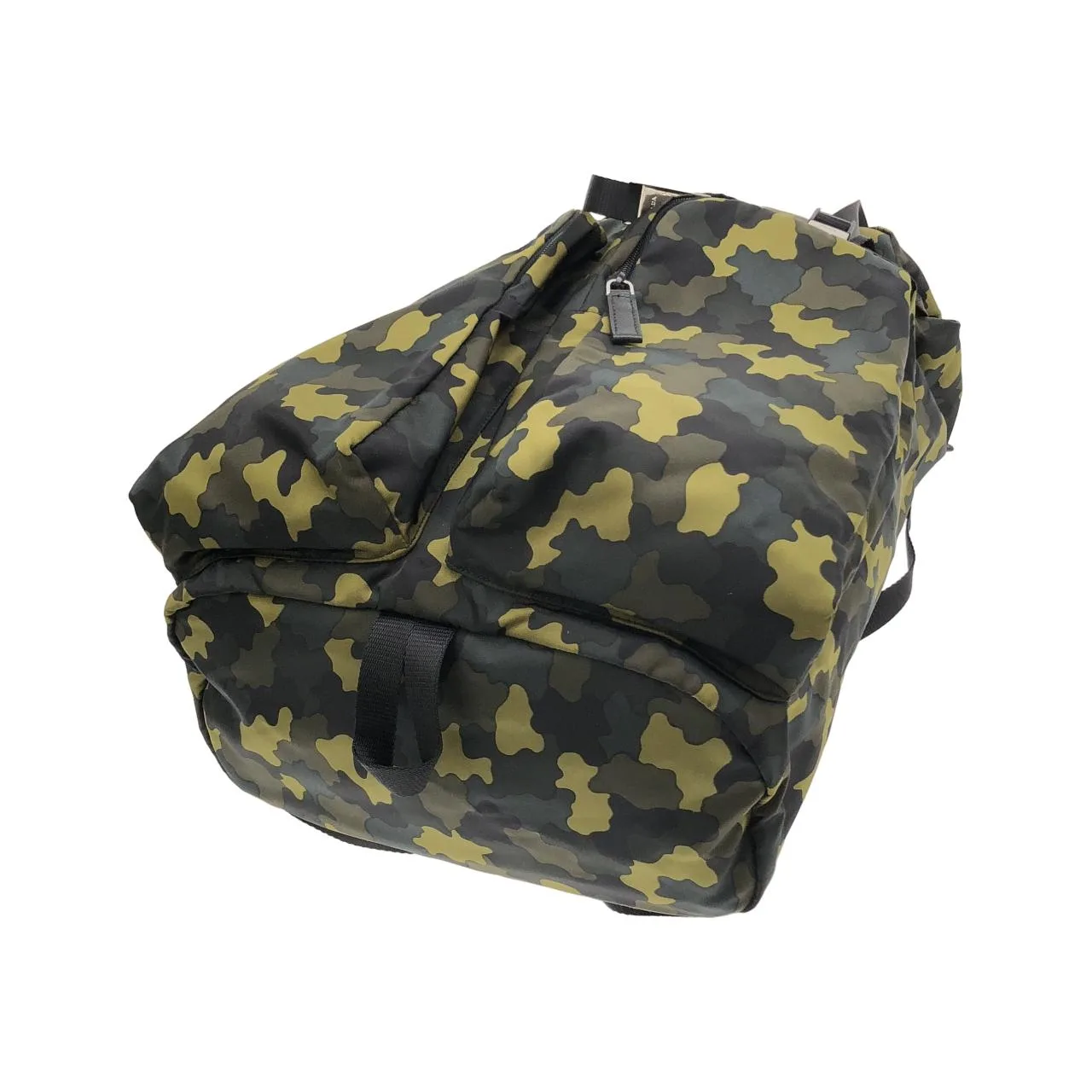 PRADA V136 Backpack 銀色 中古品A - 縮圖 3