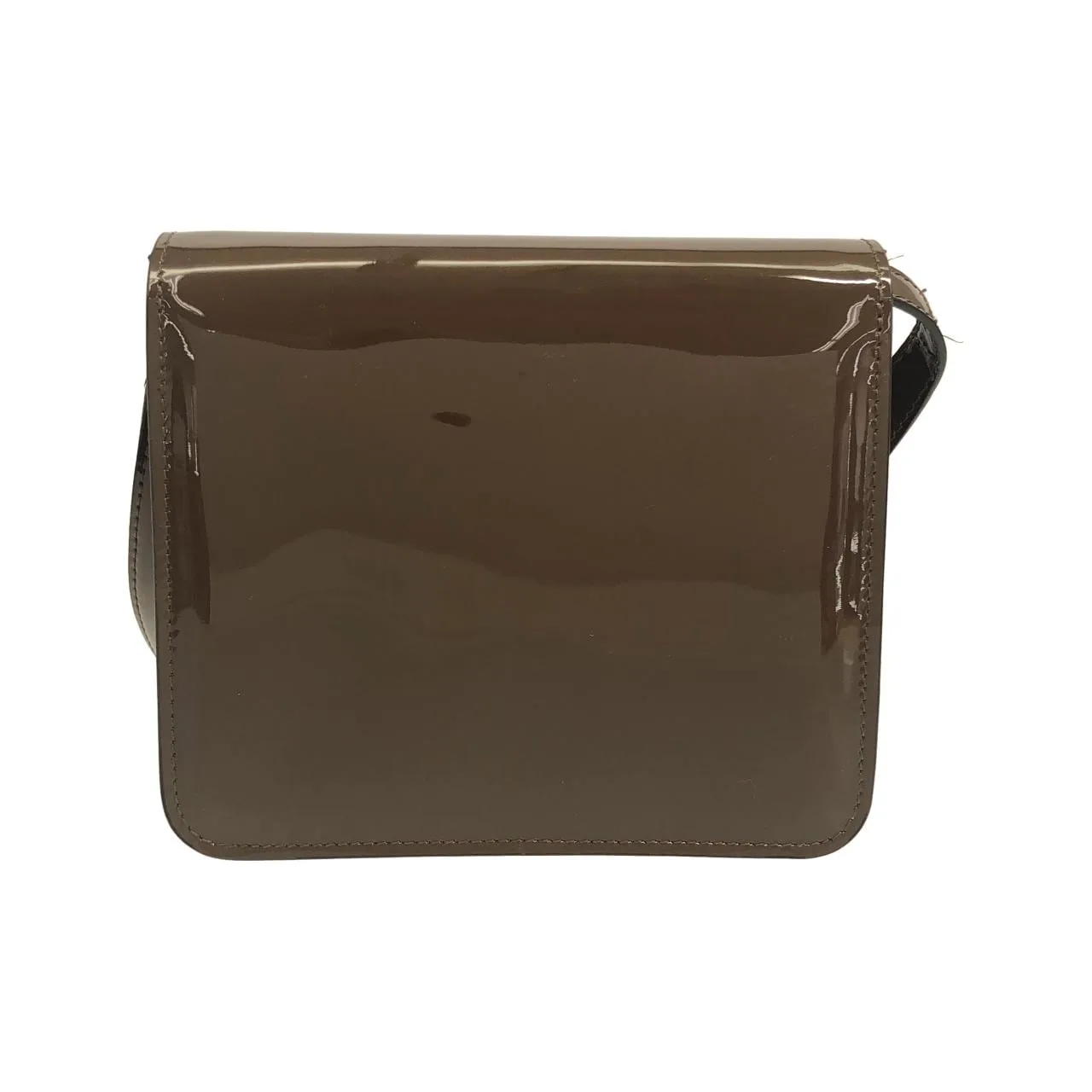 FENDI 8BT317 A5AU Shoulder Patent Leather 黑色 漆皮 中古品A - 縮圖 2