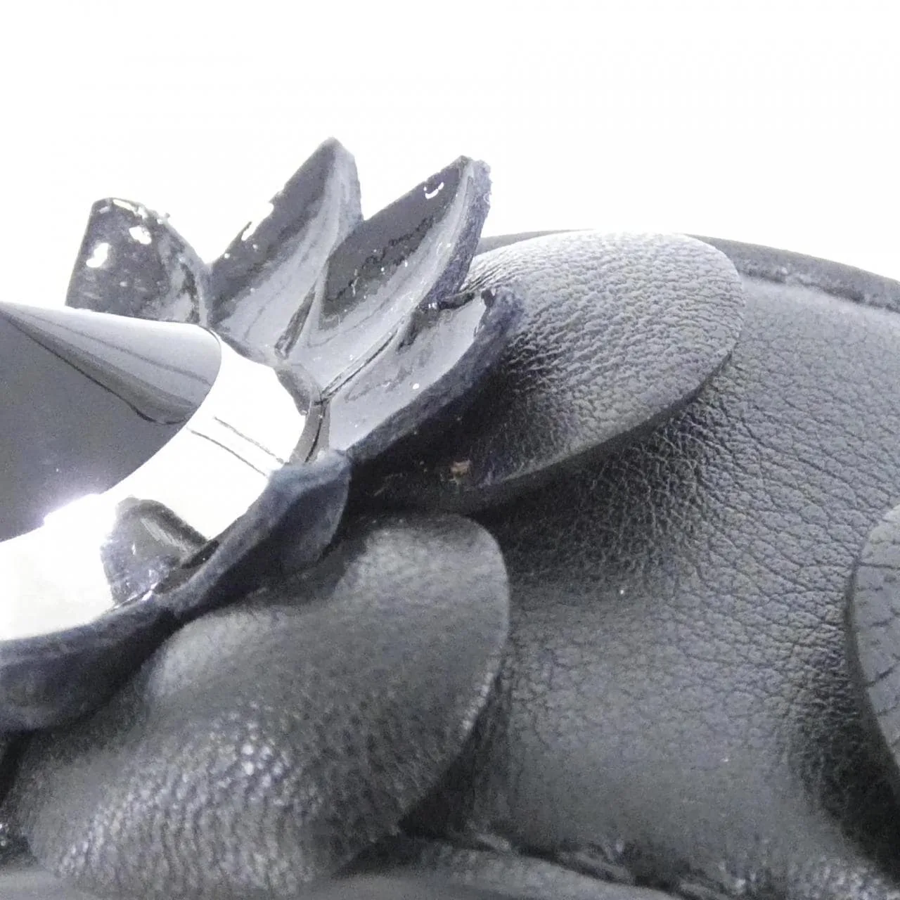 FENDI 8AV077 7JF Wallet Leather Black Leather Rank A - Thumbnail 5