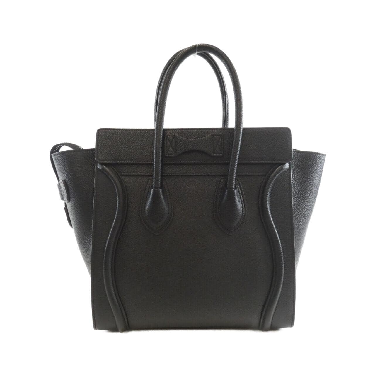 CELINE Luggage 189793DRU Handbag Black - Thumbnail 2