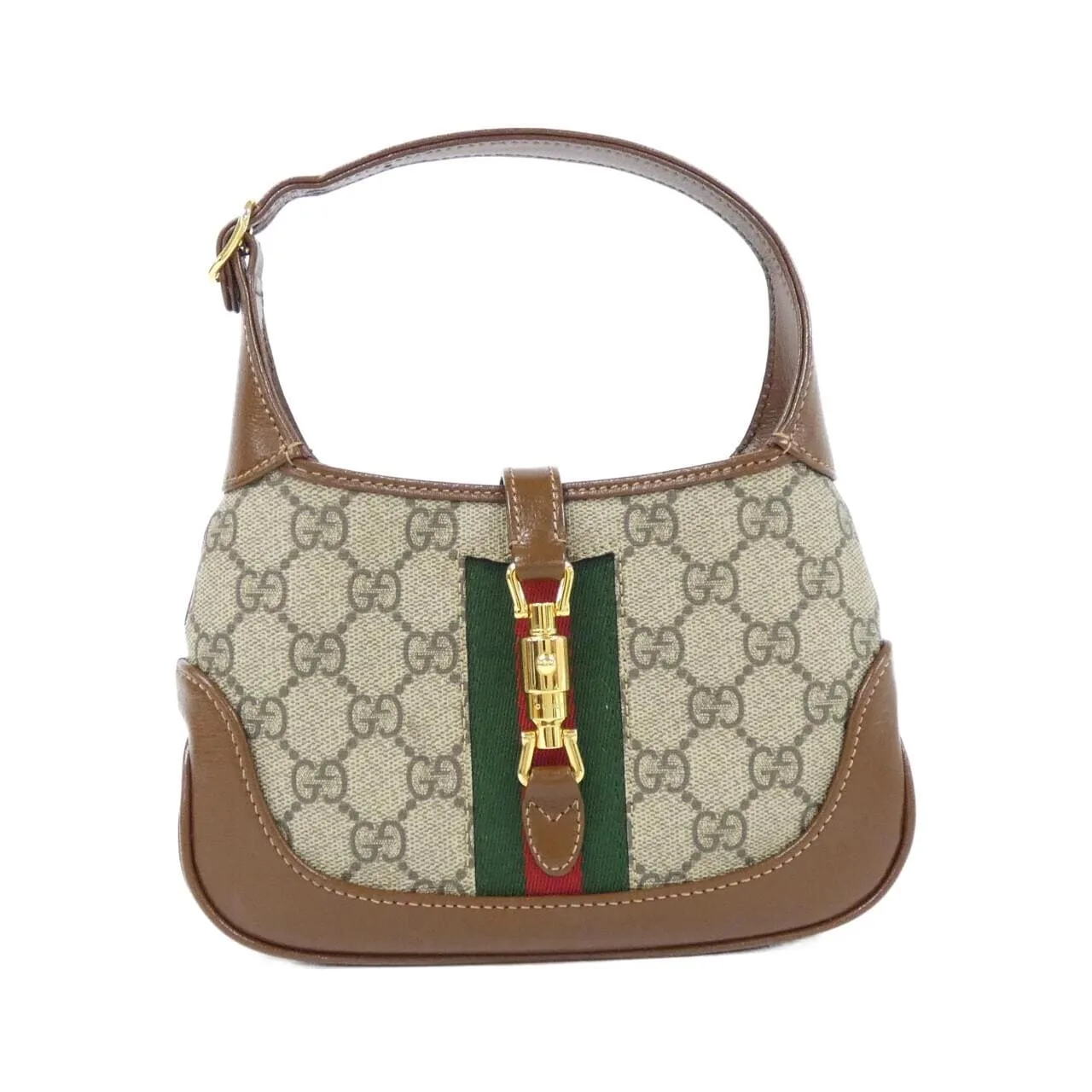 GUCCI Jackie 637092 HUHHG Handbag Canvas Black