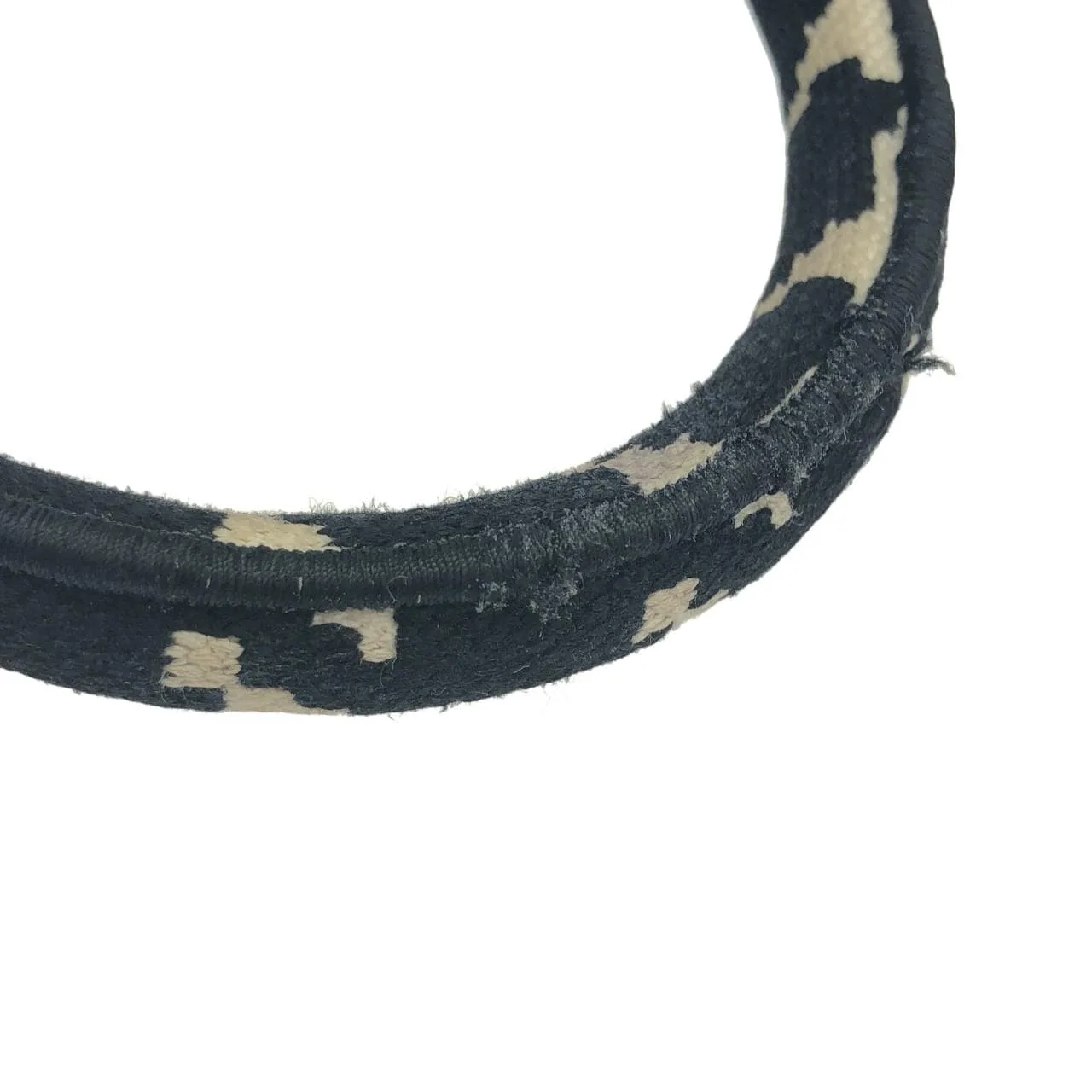 DIOR Book Tote M1265ZTQT Tote Canvas 黑色 帆布 中古品B - 縮圖 9