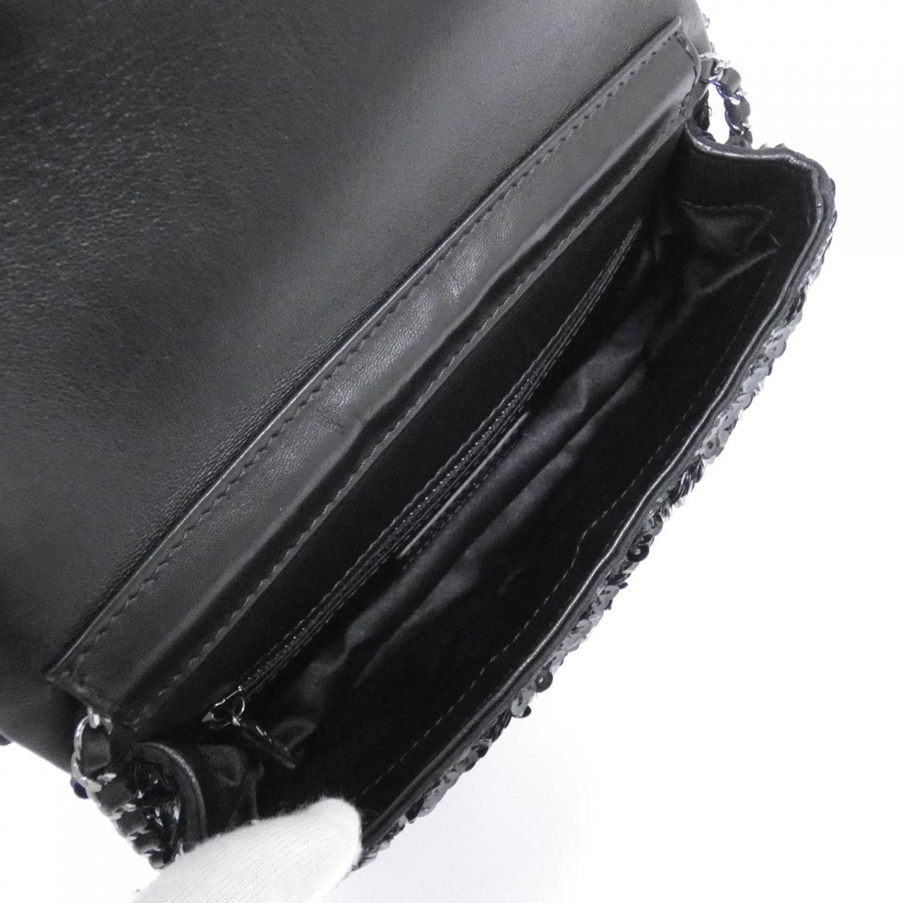 CHANEL 94115 Shoulder Black - Thumbnail 6