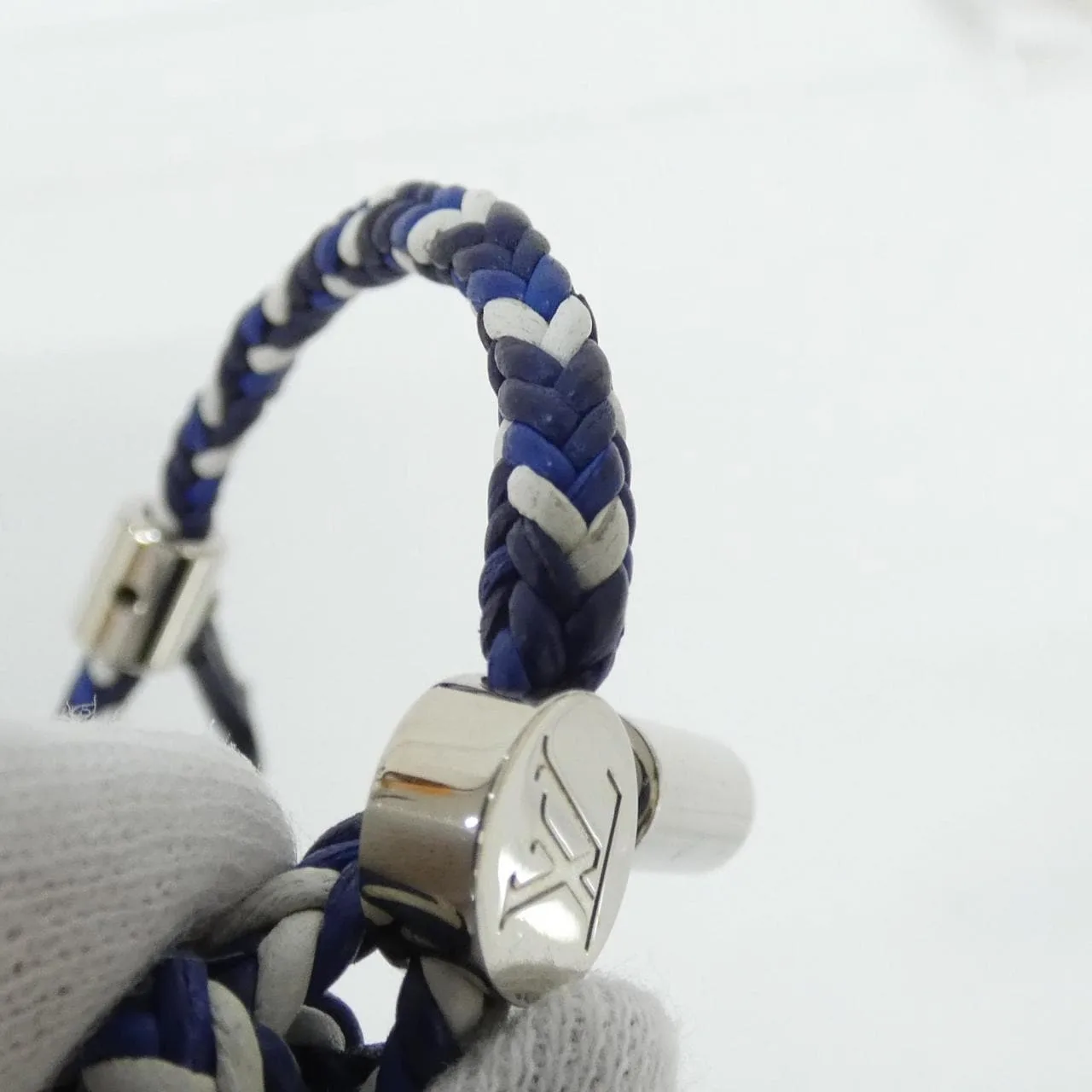 LOUIS VUITTON M6792E Accessories Blue Rank A - Thumbnail 4