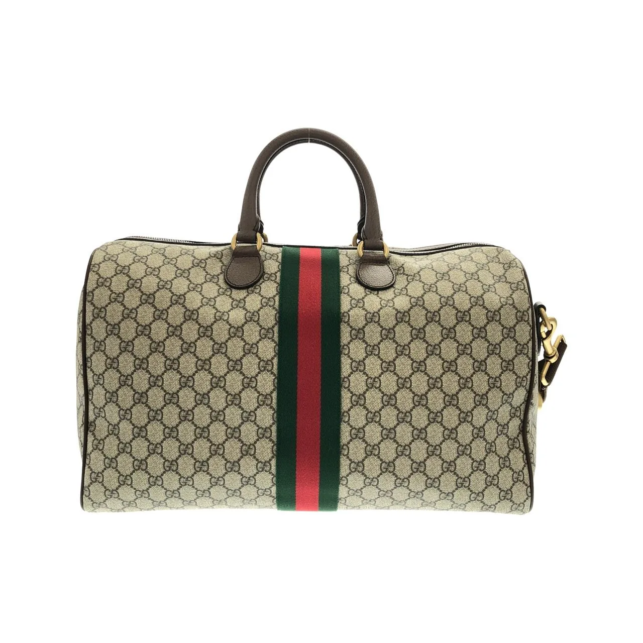 GUCCI Ophidia 547953 9C2ST Boston Canvas 黑色 帆布 中古品A - 縮圖 2