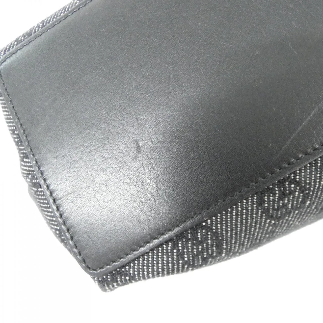 GUCCI 31244 Handbag Canvas 黑色 帆布 中古品A - 縮圖 3