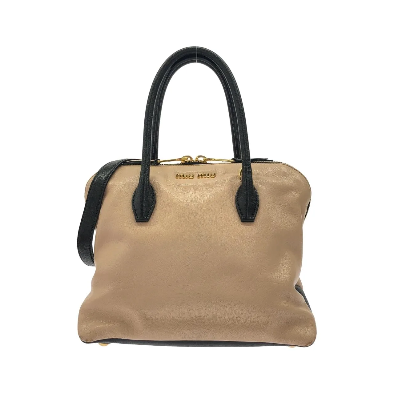 MIU MIU RL0097 Handbag Leather Pink