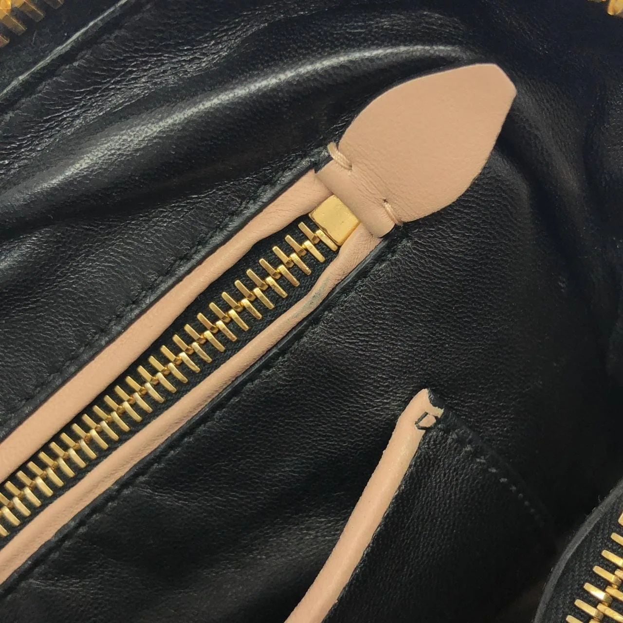 MIU MIU RL0097 Handbag Leather Pink Leather - Thumbnail 9