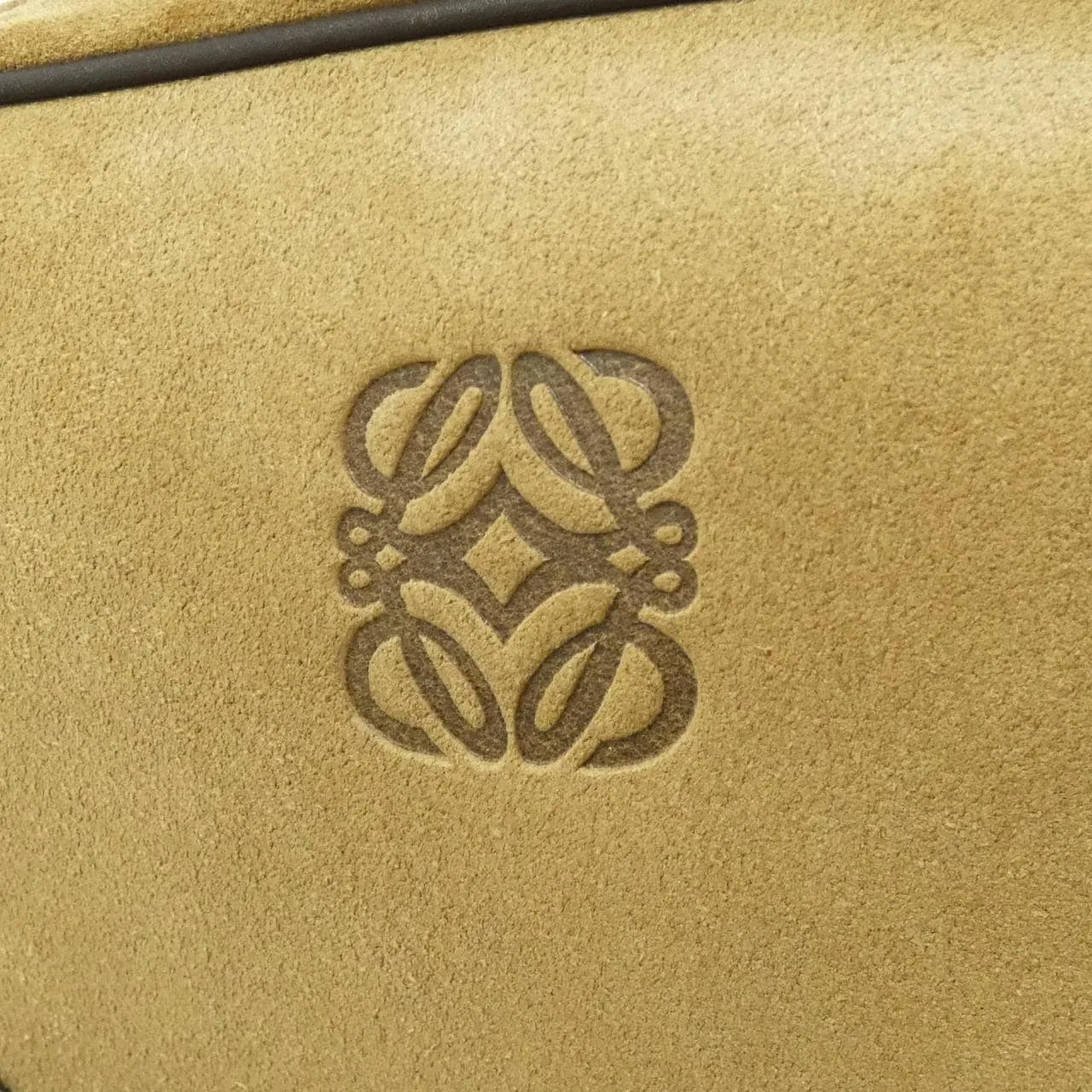 LOEWE Shoulder Leather Beige Leather Rank B - Thumbnail 5