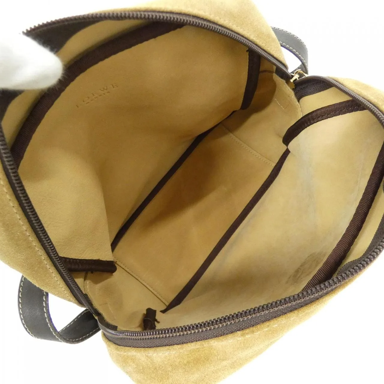 LOEWE Shoulder Leather Beige Leather Rank B - Thumbnail 10