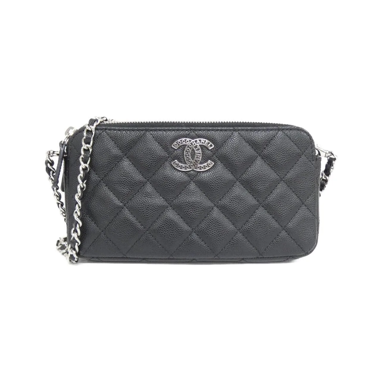 CHANEL Chanel 19 AP3837 Wallet Grained Calfskin
