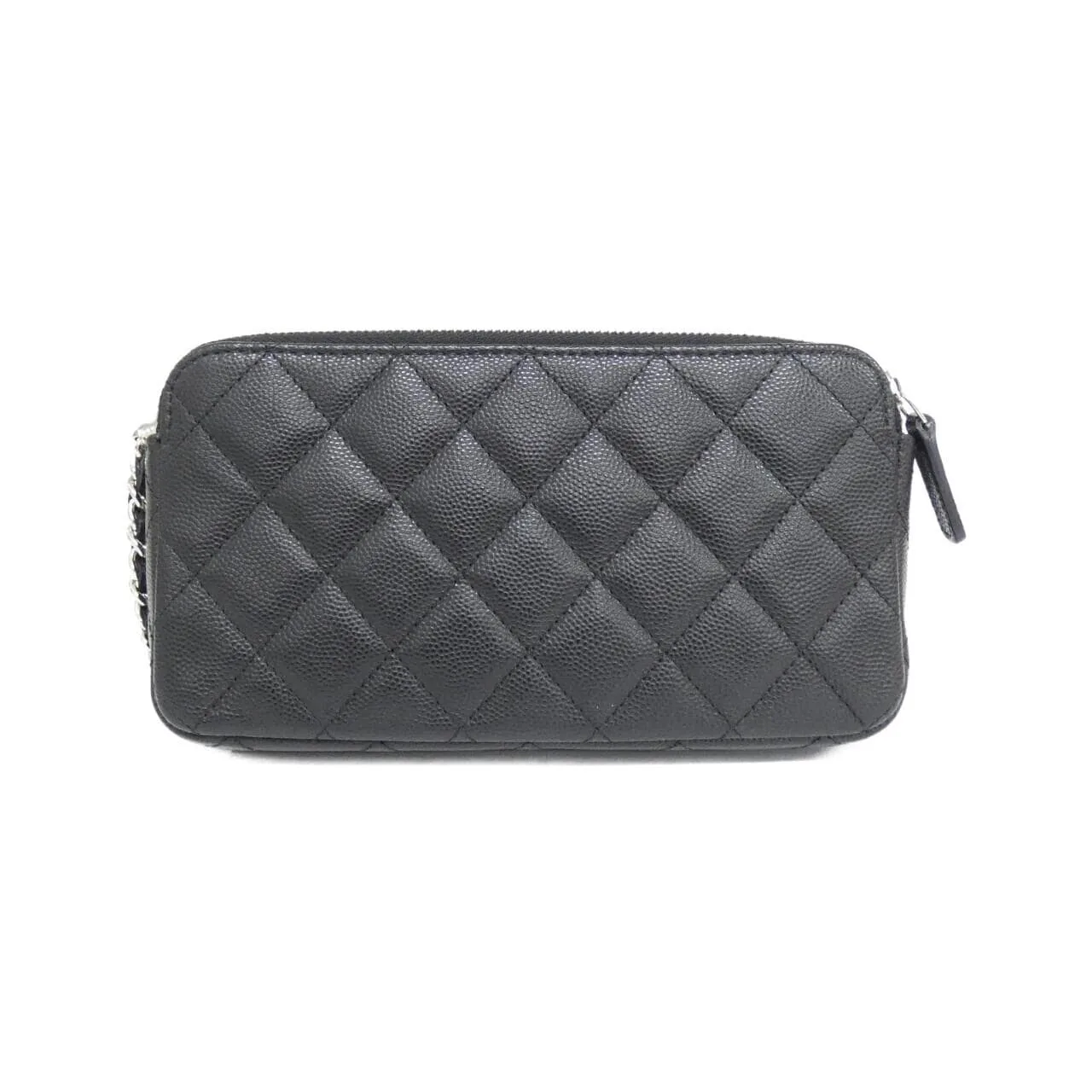 CHANEL Chanel 19 AP3837 Wallet Grained Calfskin 黑色 荔枝紋牛皮 中古品A - 縮圖 2