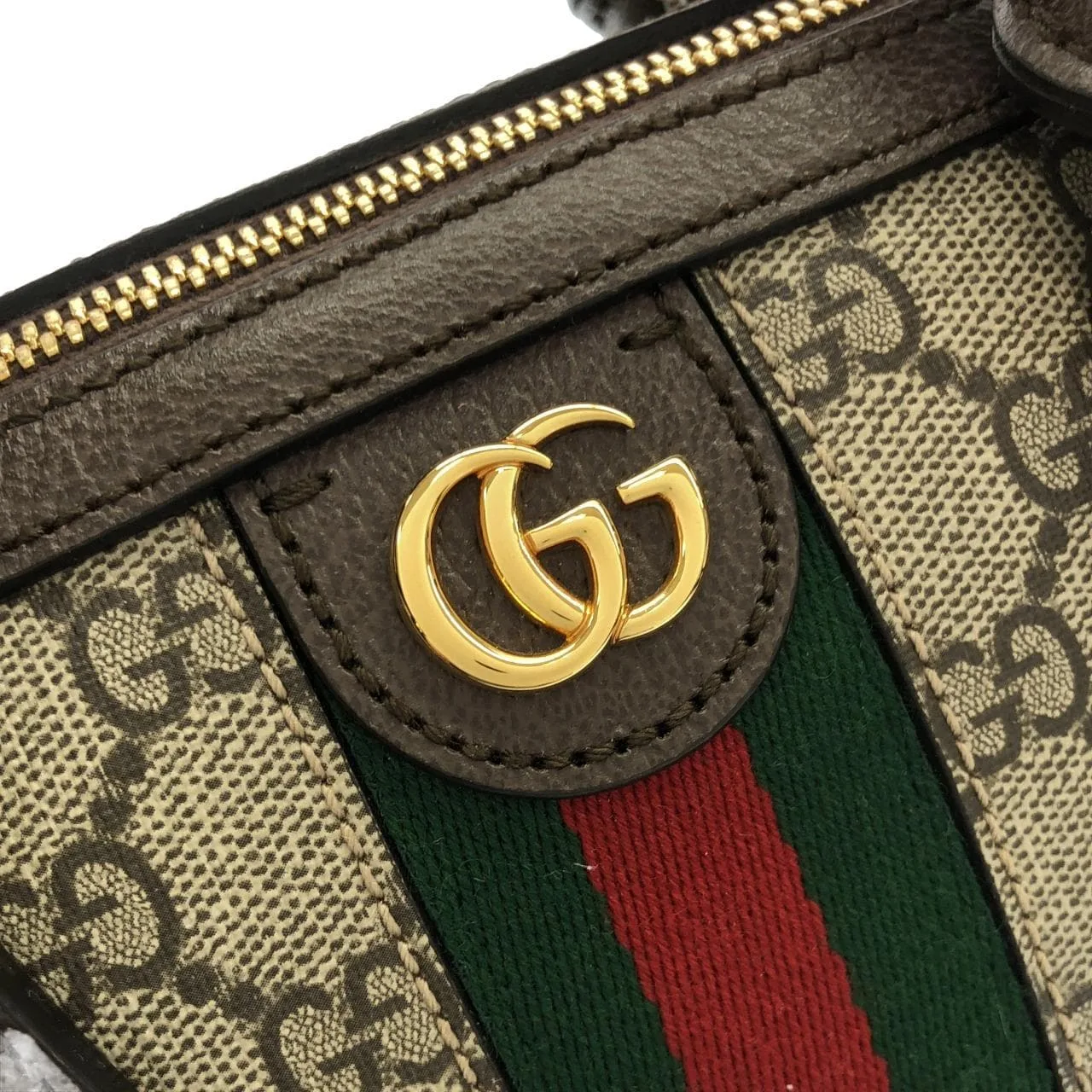 GUCCI 772061 96IWG Boston Canvas 黑色 帆布 中古品A - 縮圖 5