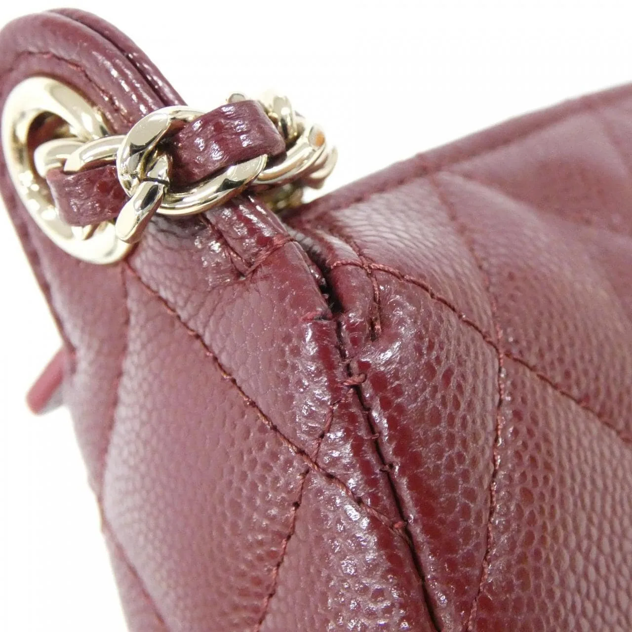 CHANEL Timeless Classic AP4704 Wallet Grained Calfskin Bordeaux Grained Calfskin Rank A - Thumbnail 7