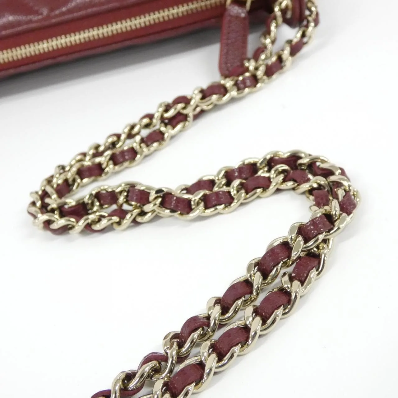 CHANEL Timeless Classic AP4704 Wallet Grained Calfskin Bordeaux Grained Calfskin Rank A - Thumbnail 8