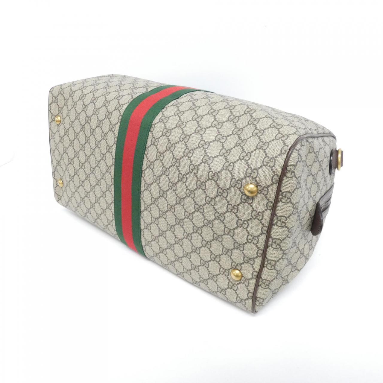 GUCCI Ophidia 547953 9C2ST Boston Canvas Black Canvas - Thumbnail 3