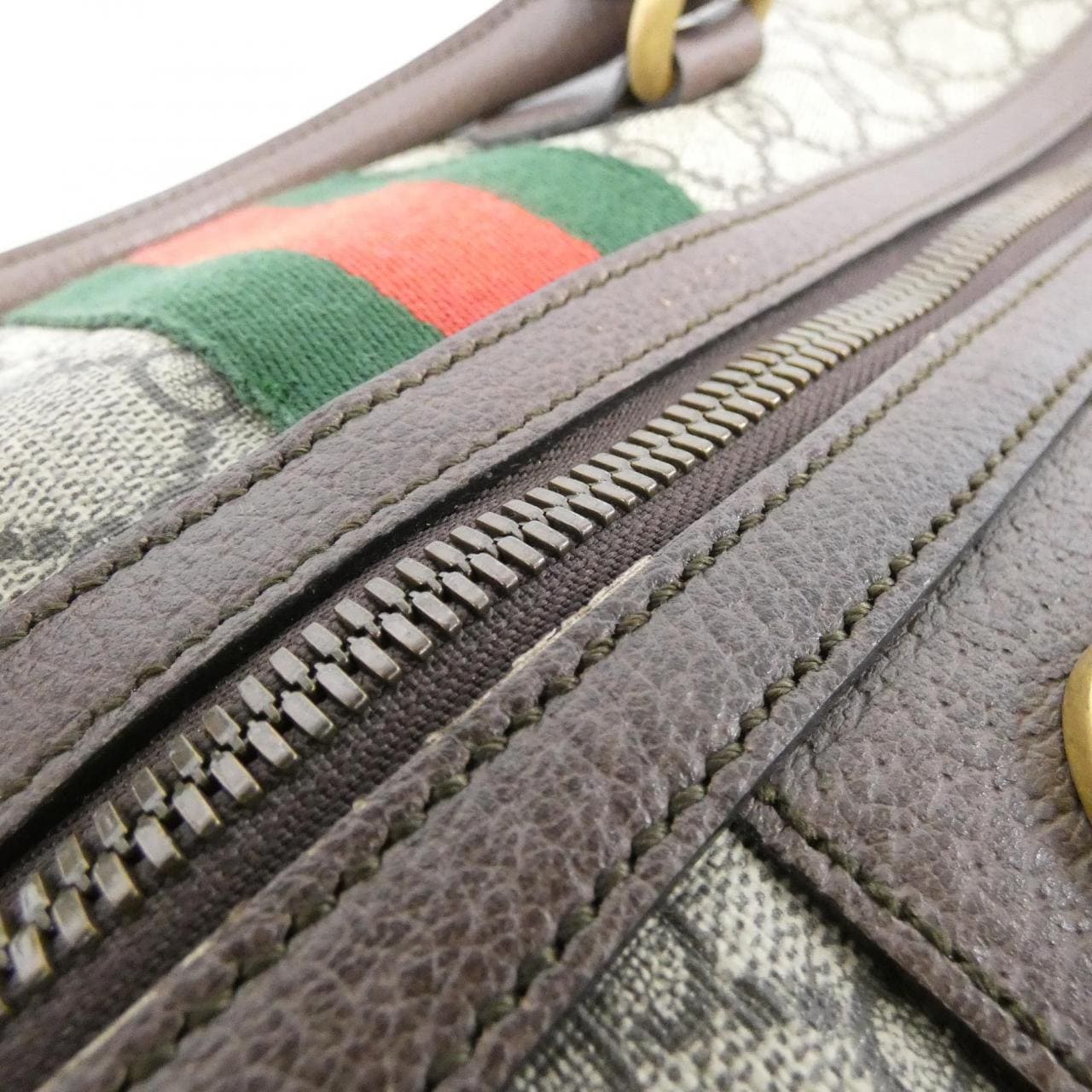 GUCCI Ophidia 547953 9C2ST Boston Canvas Black Canvas - Thumbnail 4