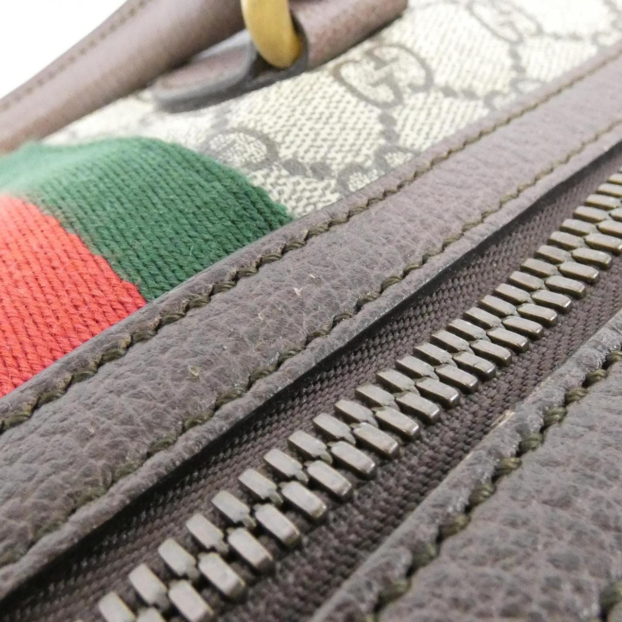 GUCCI Ophidia 547953 9C2ST Boston Canvas Black Canvas - Thumbnail 5