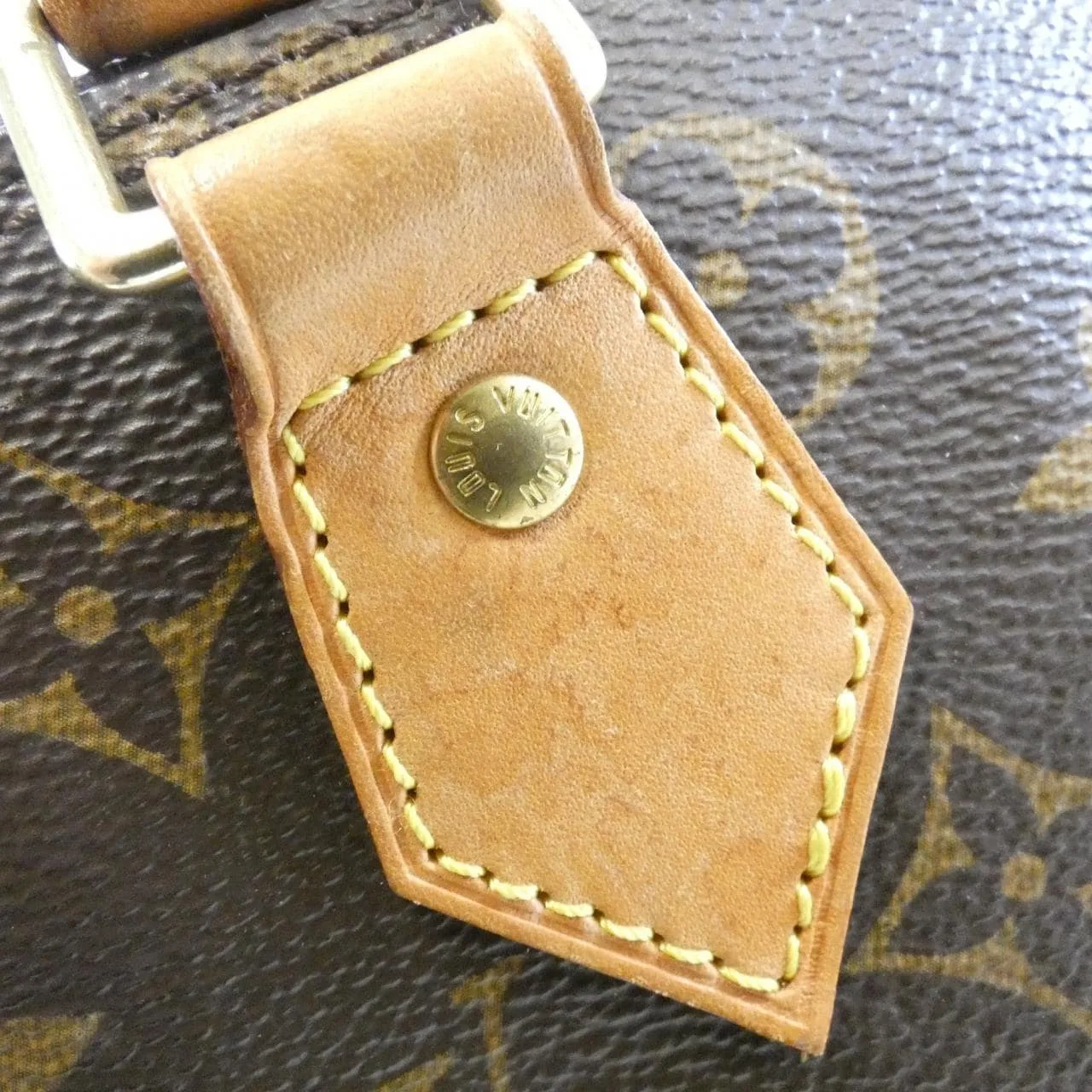 LOUIS VUITTON Alma M53151 Handbag Monogram Black Monogram Rank B - Thumbnail 5