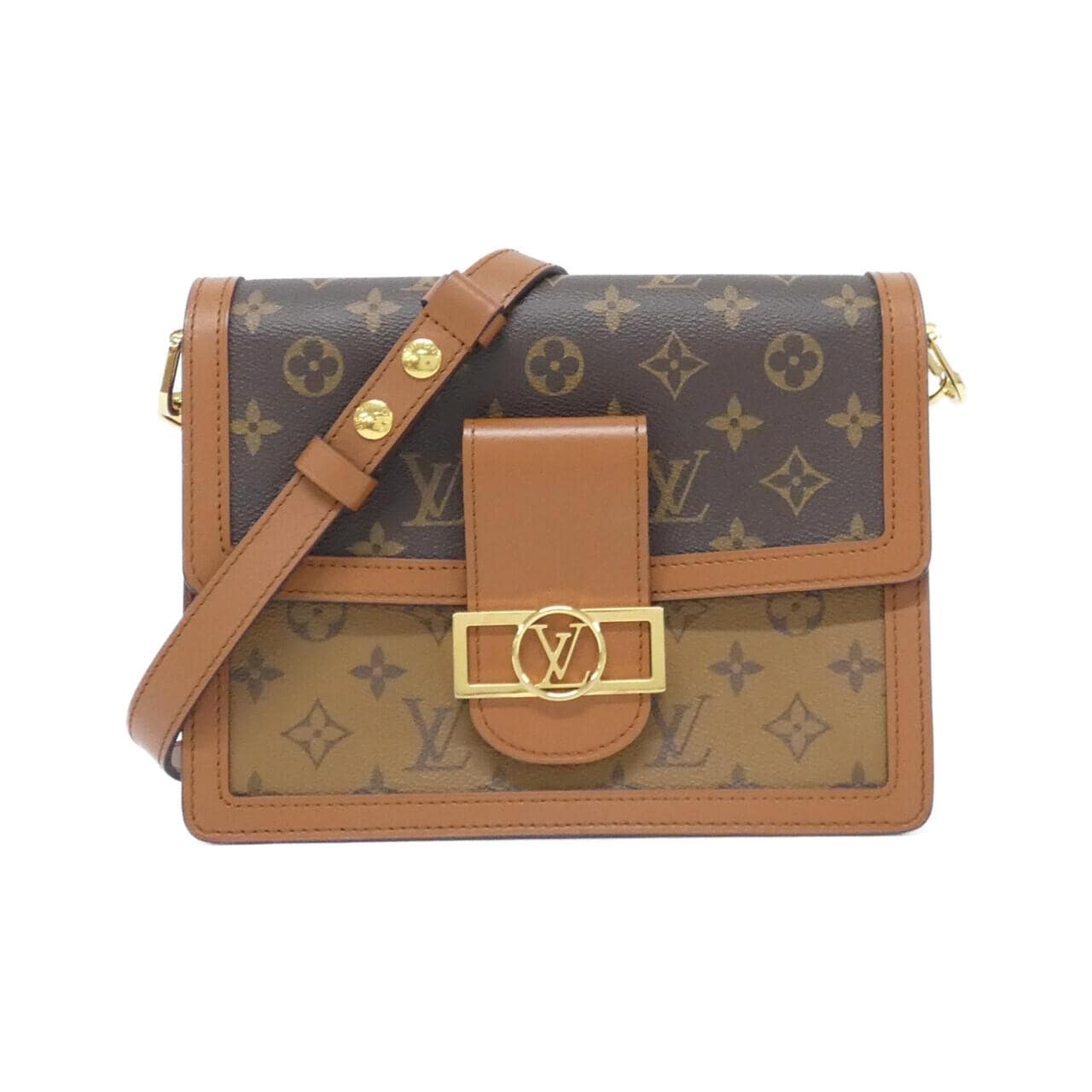 LOUIS VUITTON Dauphine M45958 Shoulder Bag Monogram Black