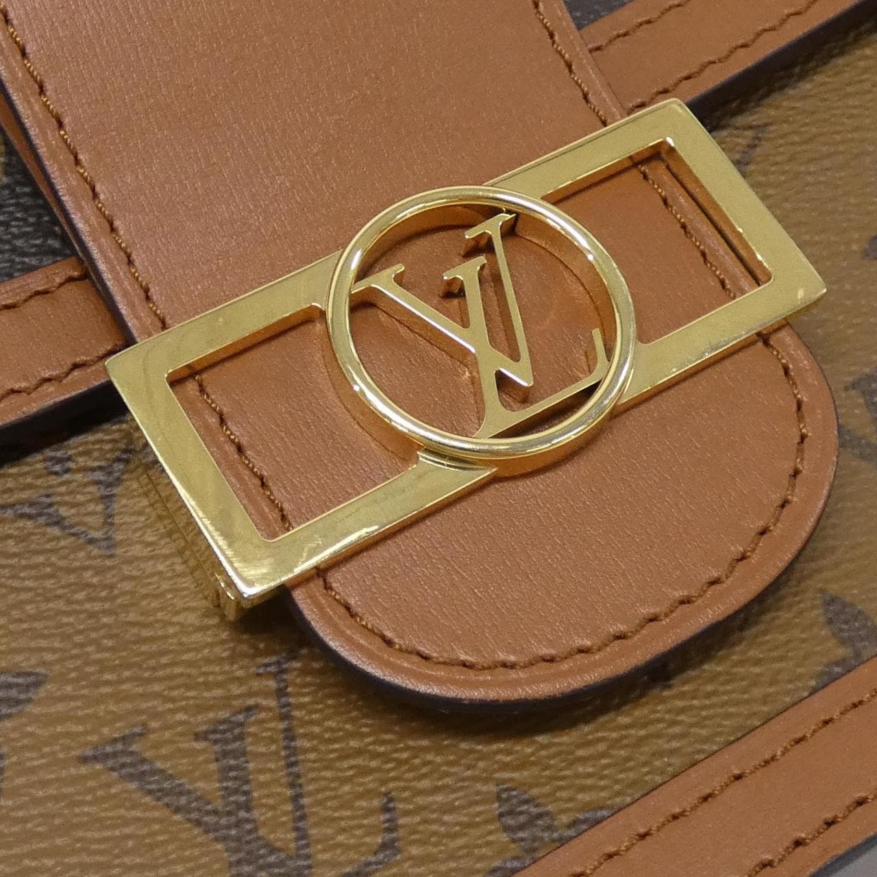 LOUIS VUITTON Dauphine M45958 Shoulder Bag Monogram 黑色 Monogram - 縮圖 6