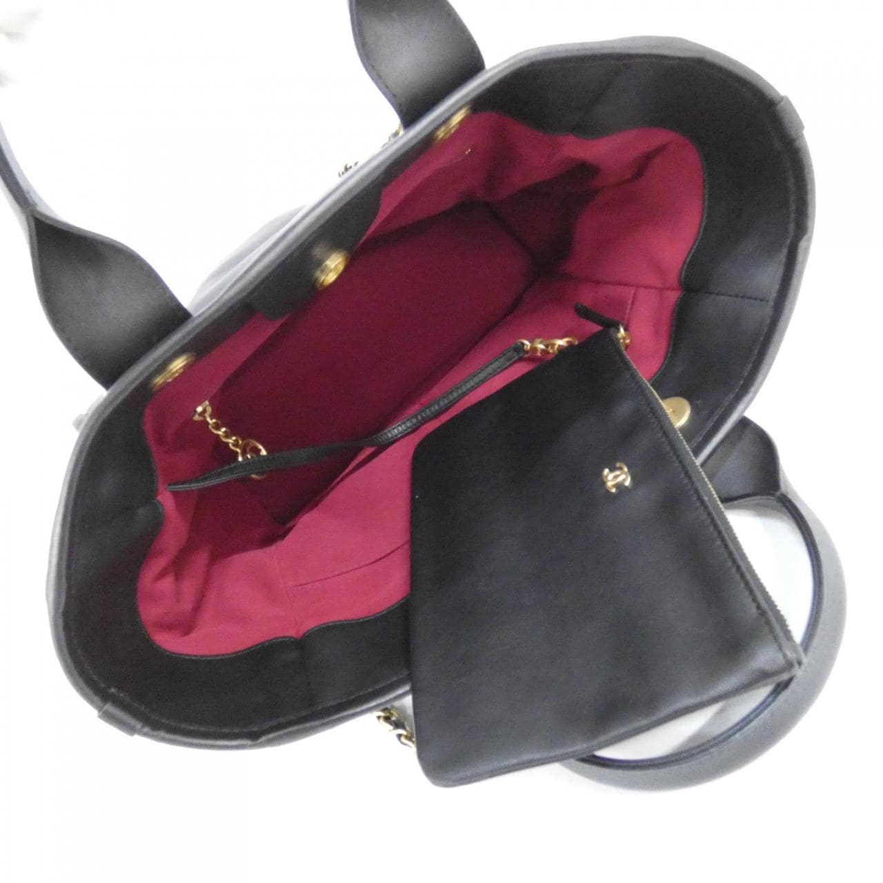 CHANEL Deauville AS3257 Bag Black - Thumbnail 8