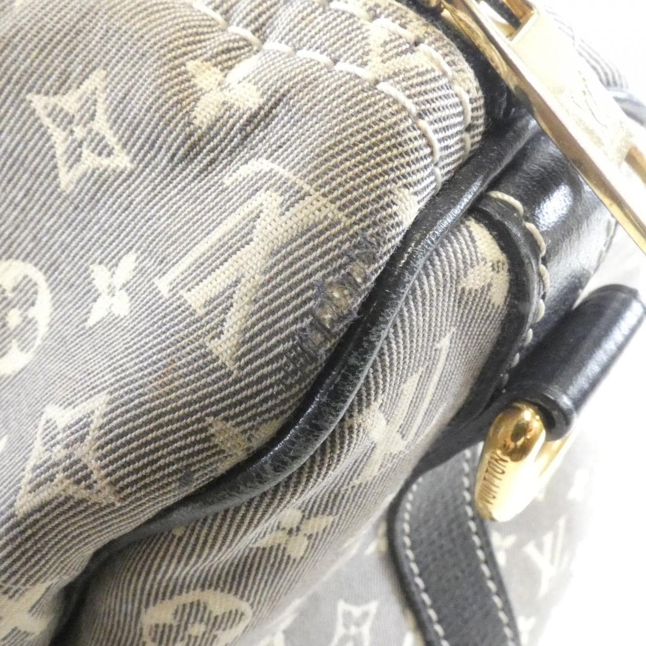 LOUIS VUITTON Speedy M56703 Boston Monogram 黑色 Monogram 中古品B - 縮圖 5
