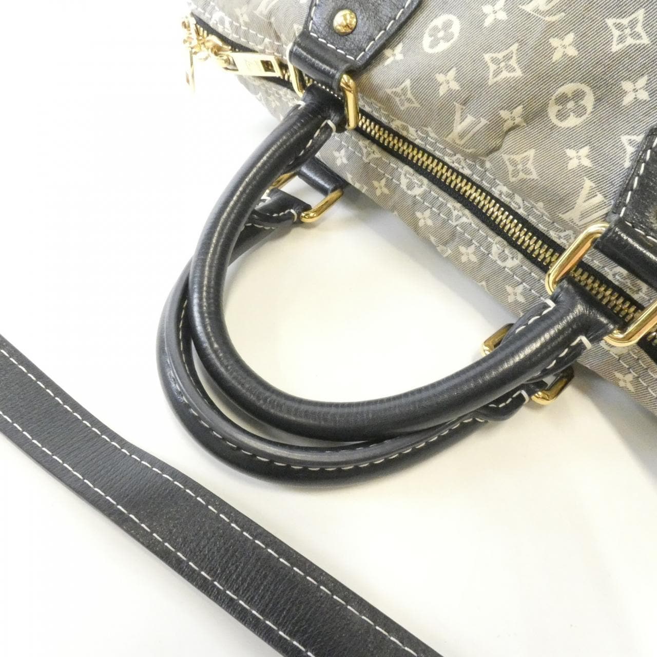 LOUIS VUITTON Speedy M56703 Boston Monogram 黑色 Monogram 中古品B - 縮圖 6