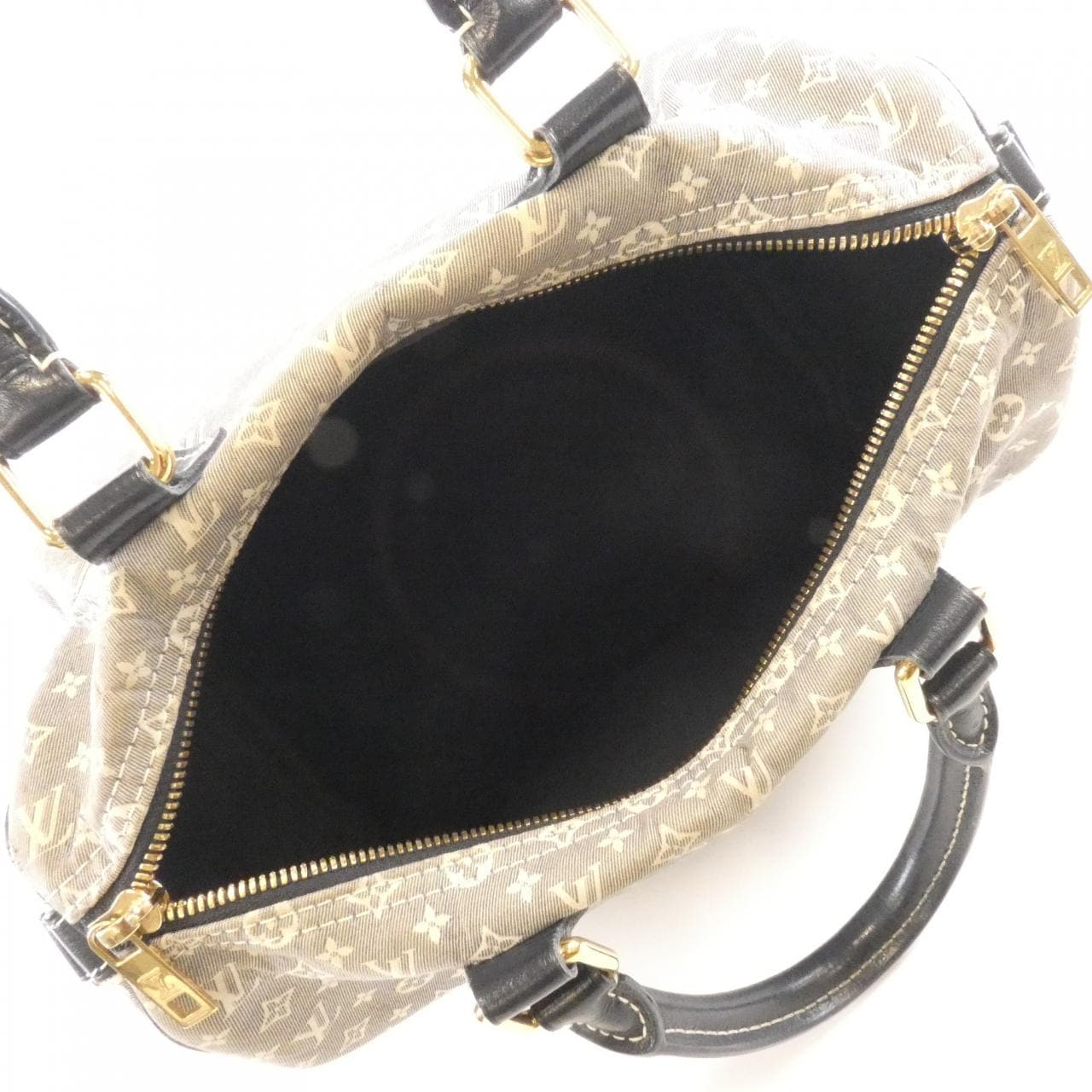 LOUIS VUITTON Speedy M56703 Boston Monogram 黑色 Monogram 中古品B - 縮圖 8