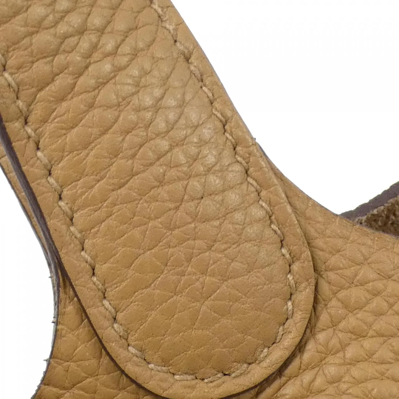 HERMES Picotin 060991CC Handbag Clemence 黑色 Clemence 皮 中古品A - 縮圖 4