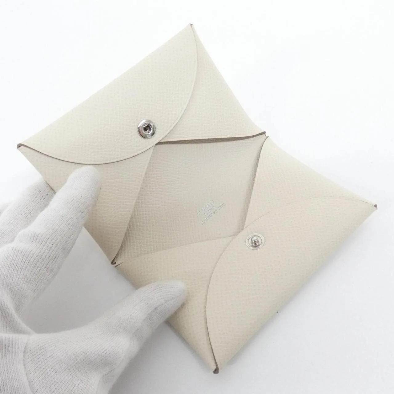 HERMES 044164CK Card Case Epsom Epsom Leather Unused - Thumbnail 2