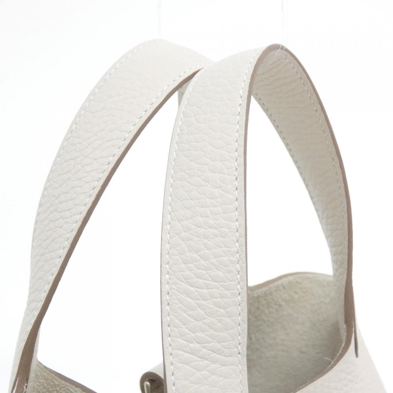 HERMES HERMÈS Picotin 056289CK Bag Clemence Clemence 皮 未使用品 - 縮圖 4