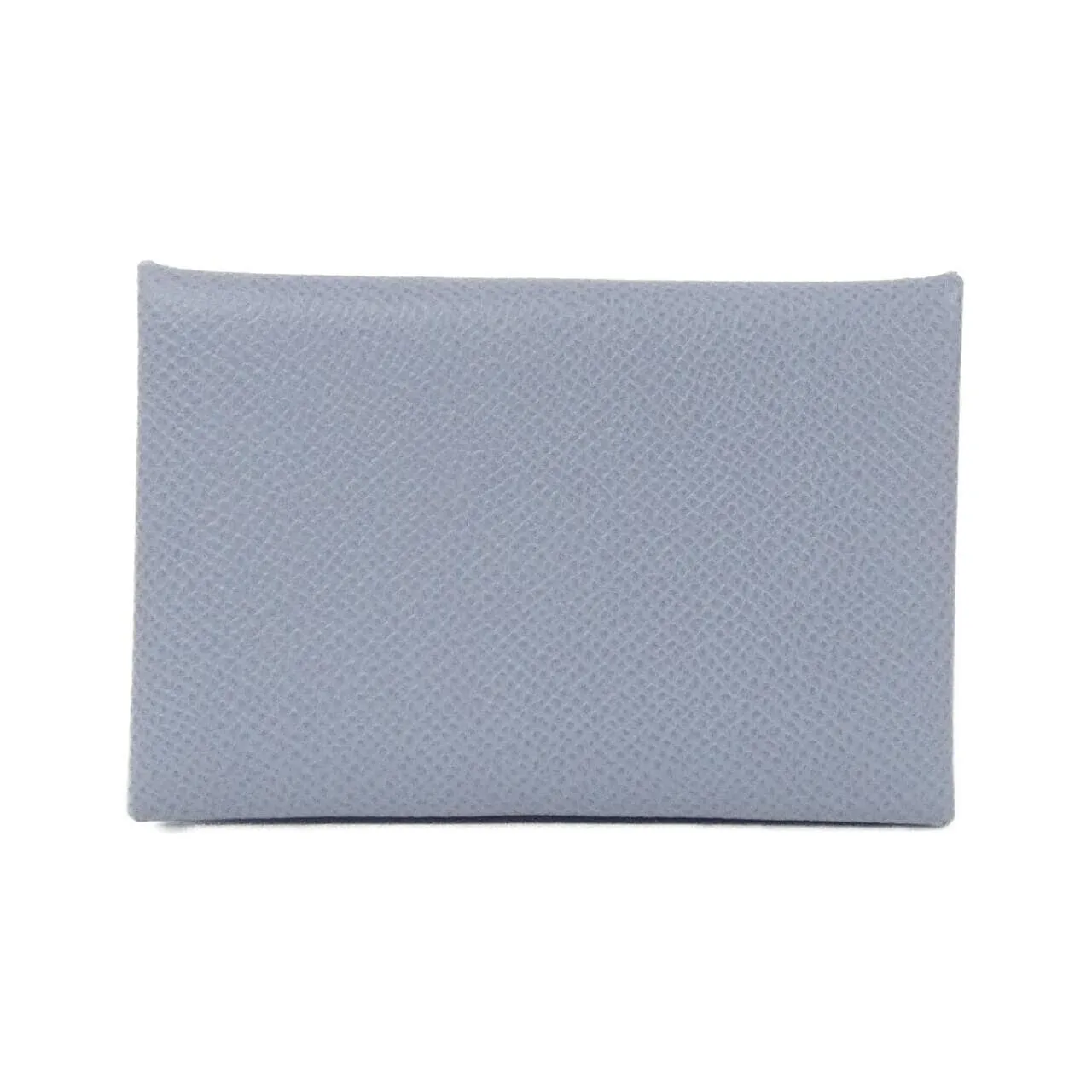 HERMES 044164CK Card Case Epsom Blue
