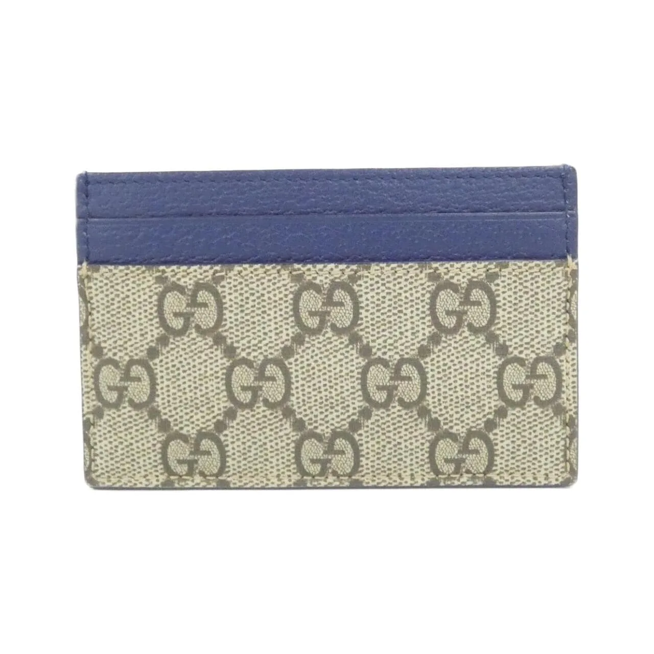 GUCCI 768248 FACQC Card Case Canvas Black Canvas Rank A - Thumbnail 2