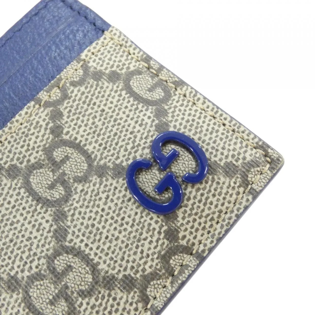 GUCCI 768248 FACQC Card Case Canvas Black Canvas Rank A - Thumbnail 3