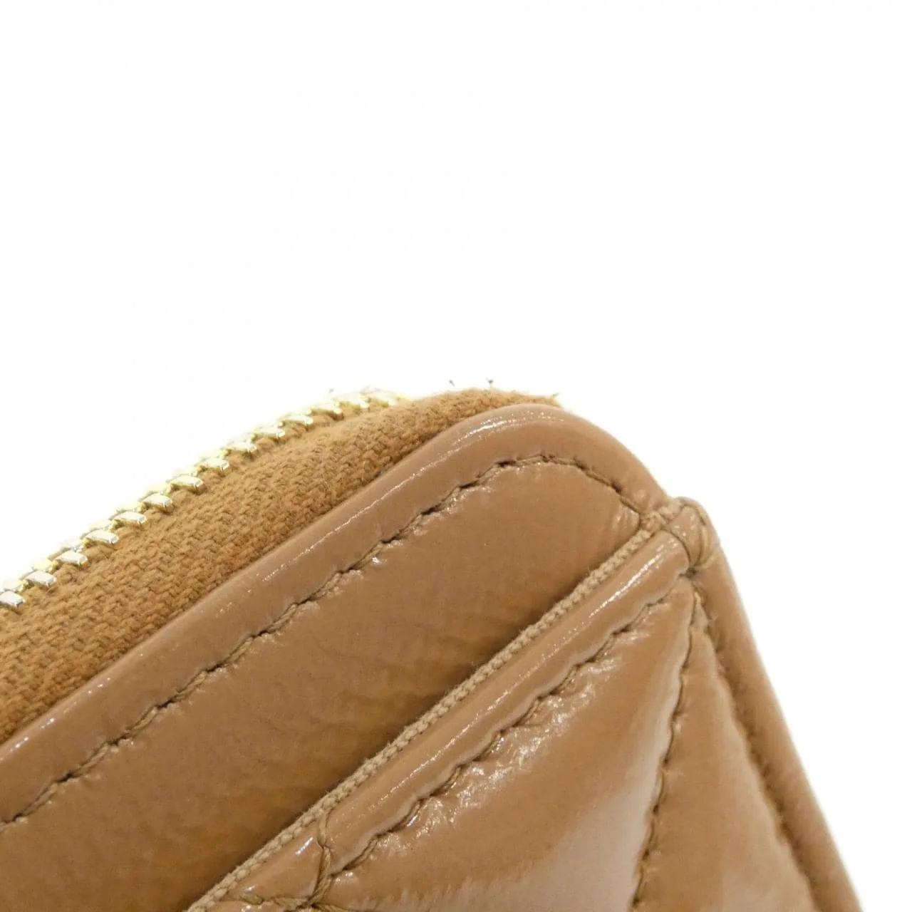 CHANEL AP4265 Card Case Lambskin 米色 羊皮 中古品A - 縮圖 5