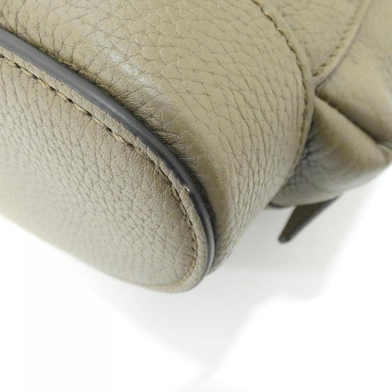 GUCCI 825963 Backpack Leather Taupe 皮革 中古品A - 縮圖 3