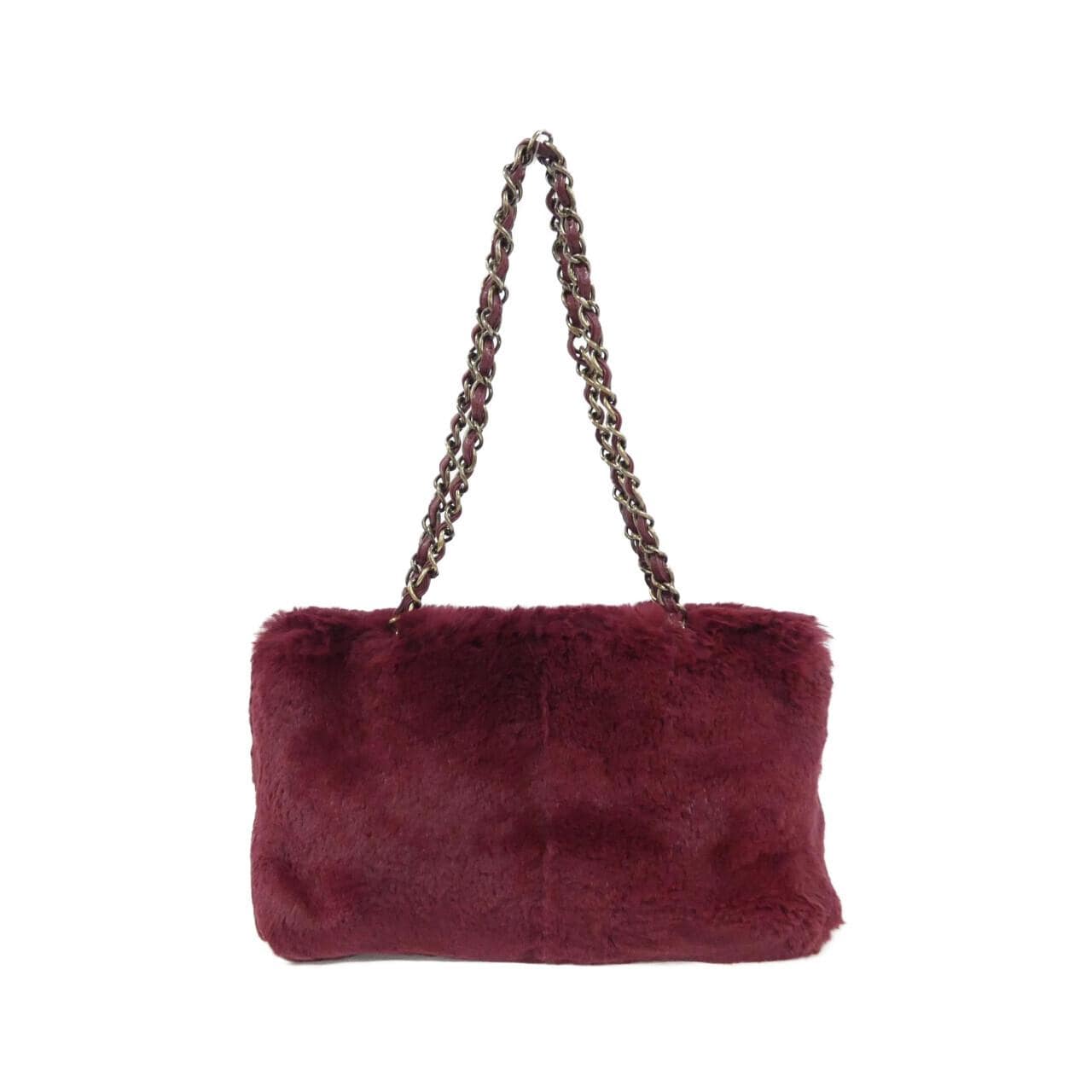 CHANEL 15227 Shoulder Bag Bordeaux Rank A - Thumbnail 2