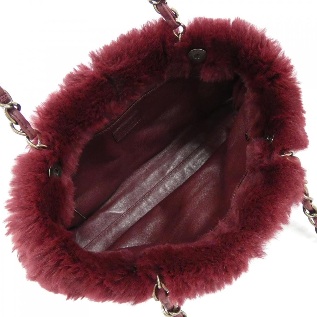 CHANEL 15227 Shoulder Bag Bordeaux Rank A - Thumbnail 7