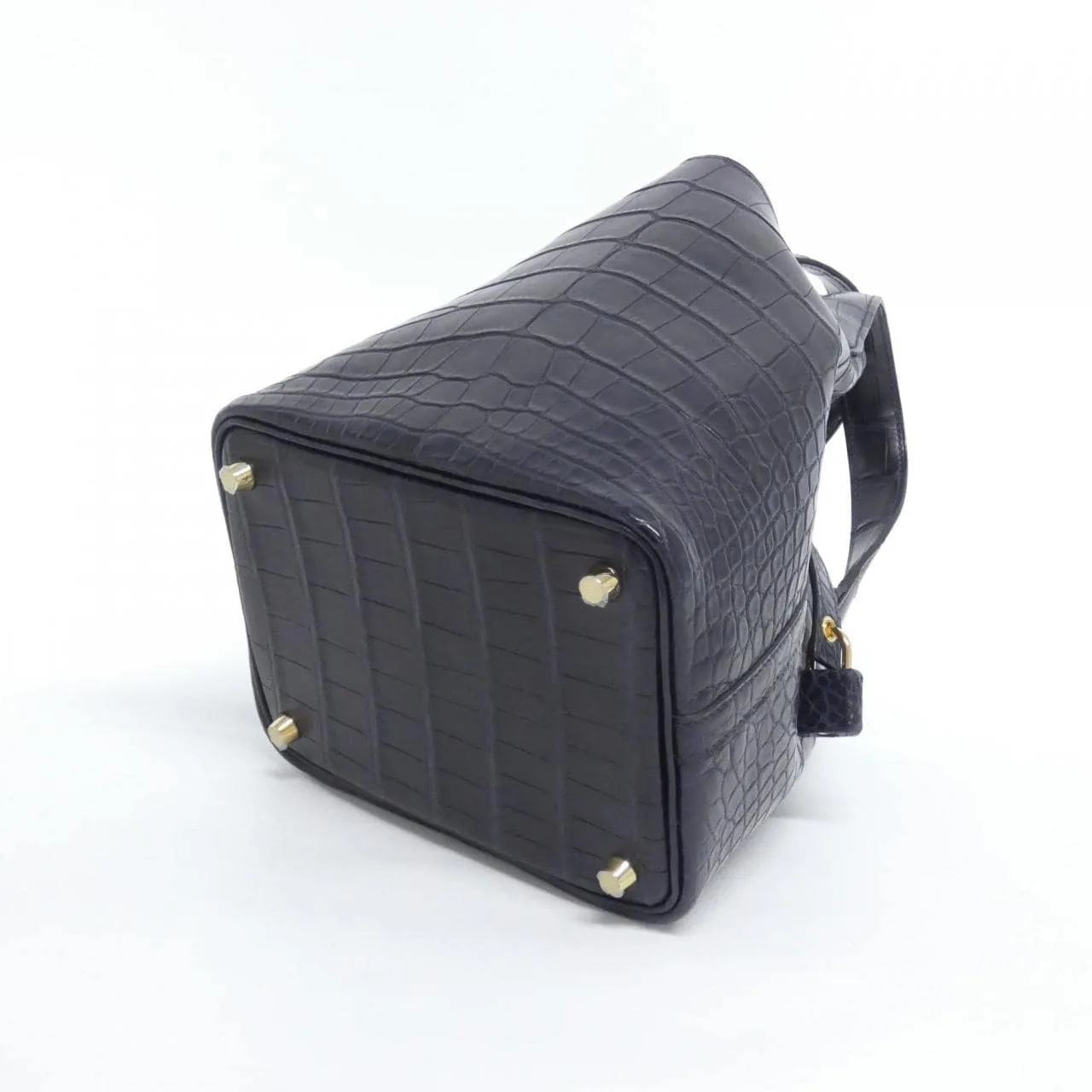 HERMES Picotin 061794CC Handbag 藍色 中古品A - 縮圖 2