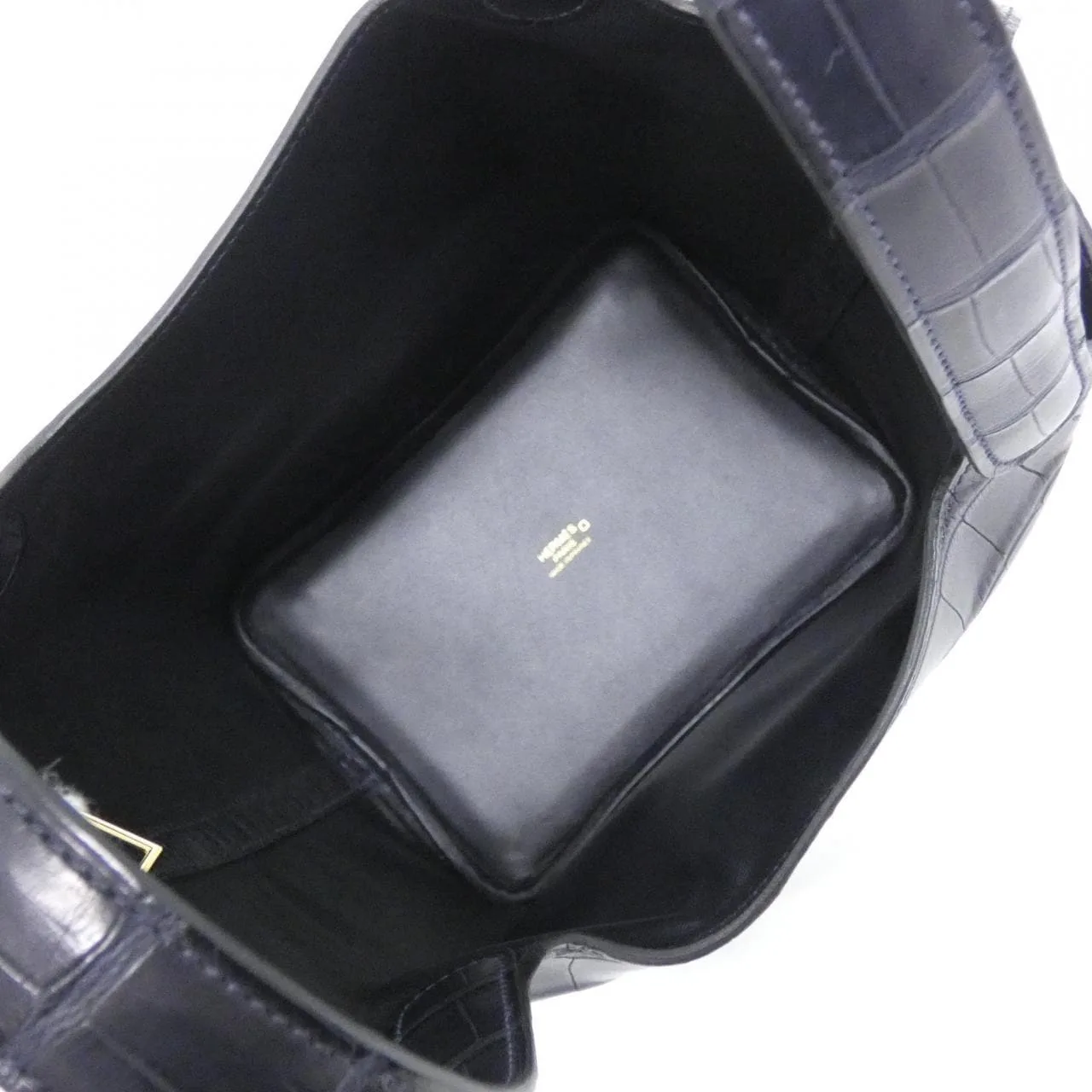 HERMES Picotin 061794CC Handbag 藍色 中古品A - 縮圖 5