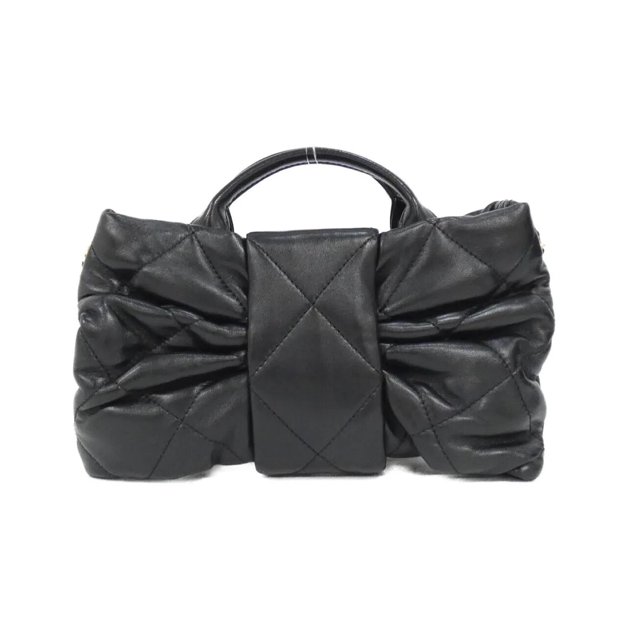 CHANEL AS5849 Handbag Lambskin Black Lambskin Unused - Thumbnail 2