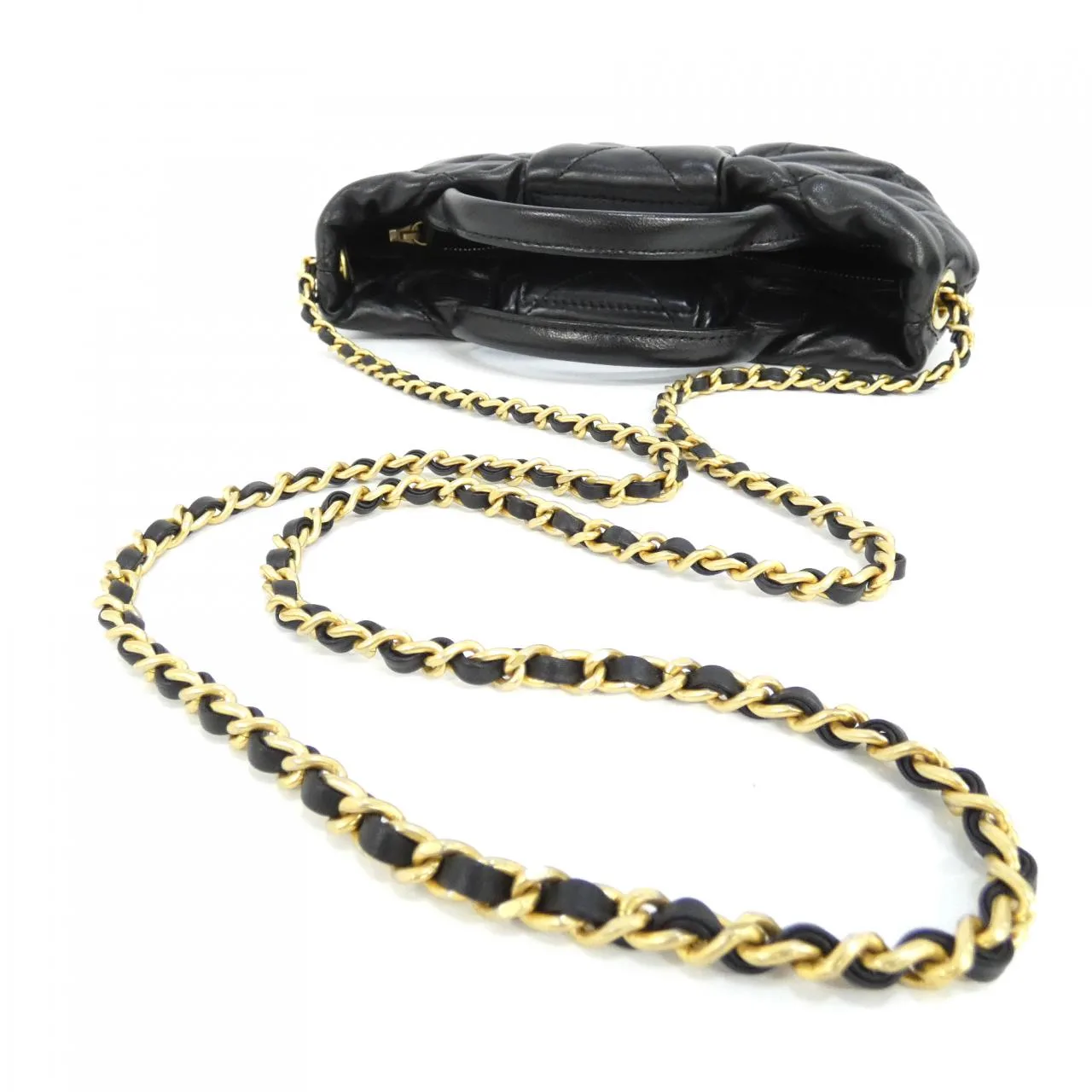 CHANEL AS5849 Handbag Lambskin Black Lambskin Unused - Thumbnail 5